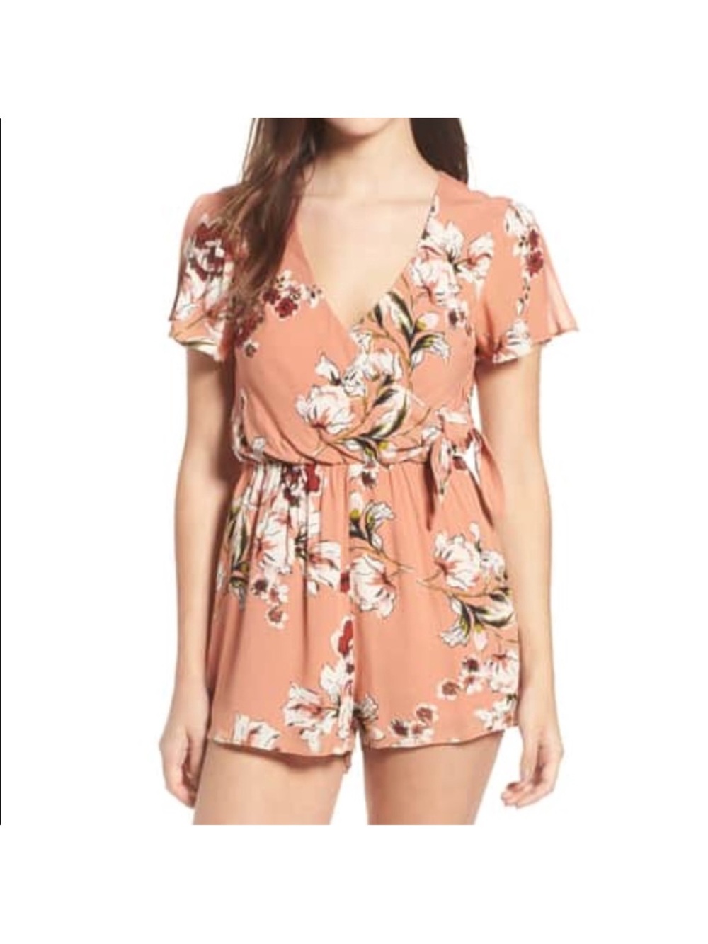 Everly Flower Romper